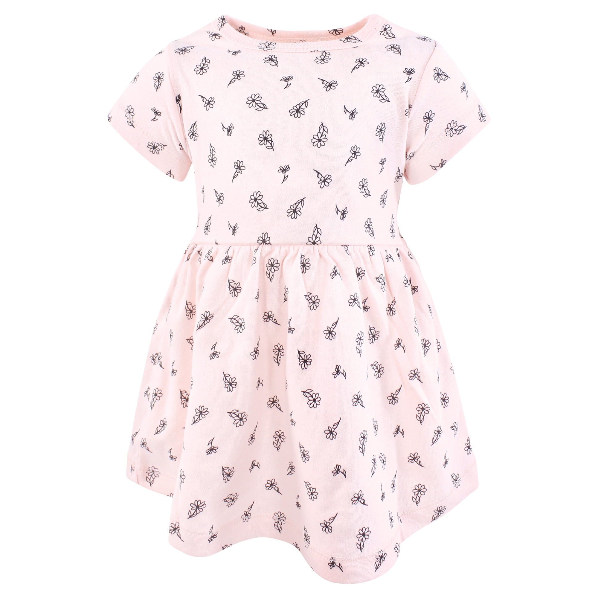 Hudson Baby Girls Cotton Dresses, Hummingbird Garden, 12-18 Months