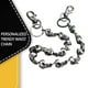 thumbnail image 4 of Sonducket Cadena de cinturón de Metal elegante reemplazo de moda para hombres y mujeres cadenas de cintura de actuación antioxidante accesorios de adorno Ropa, zapatos y accesorios Miscelánea Sonducket AP014099-00, 4 of 6