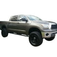 thumbnail image 3 of Ikon Motorsports Running Boards for 07-18 Tundra Crew max Cab 3in Black Round, 3 of 6