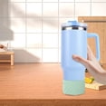 thumbnail image 5 of Funda de silicona para taza de agua Funda protectora para taza de agua Funda para taza recta antideslizante con aislamiento Funda para taza práctica para deportes al aire libre, 5 of 5