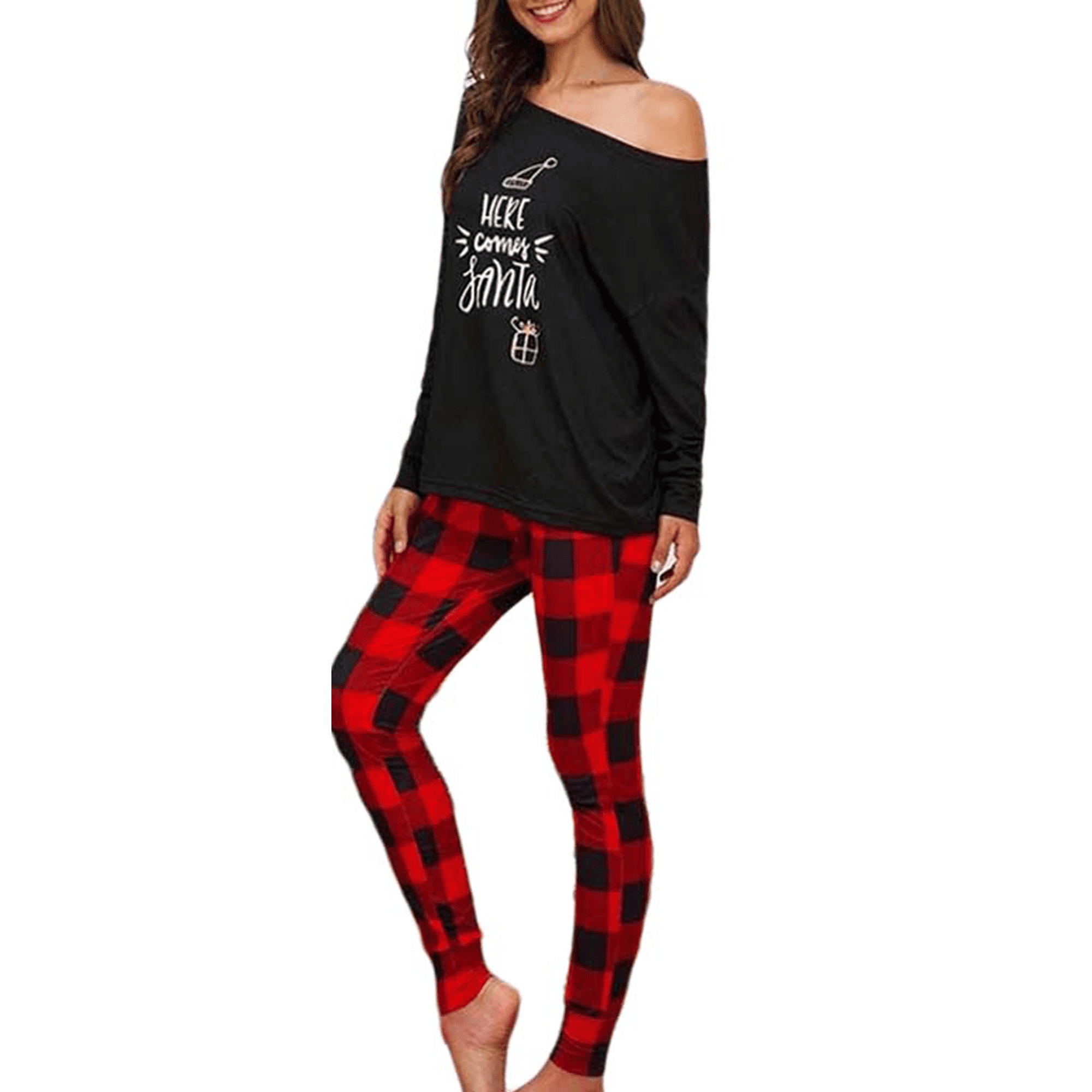 womens christmas pant suit