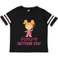 thumbnail image 3 of Inktastic Future Lacrosse Star Girl Girls Toddler T-Shirt, 3 of 5