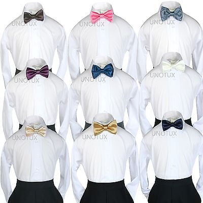 New Bow Tie 9 colors choice for Infant Toddler Kid Teen Formal Boy Suit