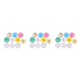 thumbnail image 2 of Becaristey 10x Cute Cartoon Pocket Mirror For Fun And Stylish Look Gift Clear Portable Makeup Mirror Random Color 3Set, 2 of 6