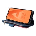 thumbnail image 5 of Multifunctional Case for Samsung A32 4G,[RFID Blocking] 9 Credit Cards Holder with Wrist Strap, Premium PU Leather Zipper Wallet Purse Magnetic Flip Phone Cover for Samsung Galaxy A32 4G, Blue, 5 of 12