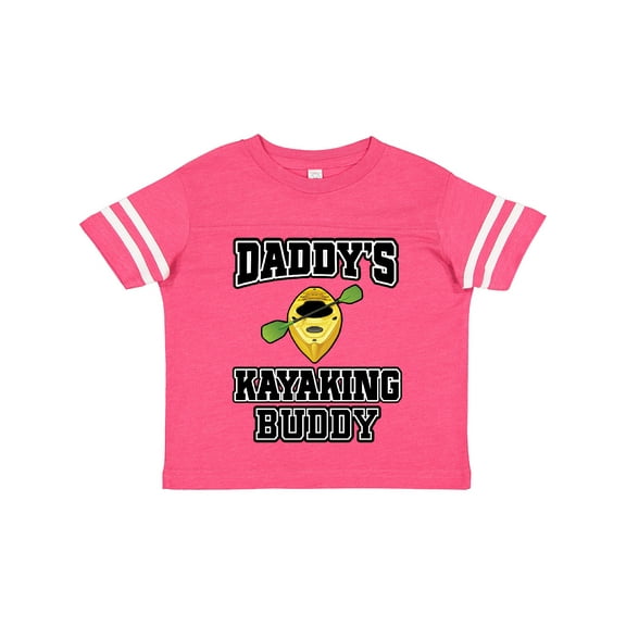 Inktastic Kayak Gifts Daddy Kayaking Buddy Boys or Girls Toddler T-Shirt