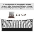 thumbnail image 7 of Truck Bed Cargo Net Compatible with Pickup Truck Bed Organizer Stretchable 4'x4' to 7'x7' High Elastic Heavy Duty Upgraded Reinforced Storage Net with 10 Metal Carabiners (Single Layer), 7 of 7