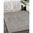 thumbnail image 2 of Ahgly Company Indoor Rectangle Mid-Century Modern Dark White Beige Solid Area Rugs, 4' x 6', 2 of 6