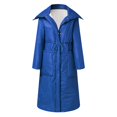 thumbnail image 4 of Vedolay Parkas for Women 2023 Fall Coat Cardigan Outerwear Jacket Blue,L, 4 of 5