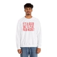 thumbnail image 5 of Field Hockey Sweatshirt Gifts Crew Neck Shirt Long Sleeve Unisex, 5 of 7