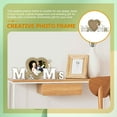 thumbnail image 4 of Miangastore Mr and Mrs Wedding Picture Frame Wooden Photo Frame Wedding Engagement Gift, 4 of 8