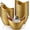 Gold, variant on 24 count 4 L Ice Bucket for Parties, Plastic Oval Storage Tub with Handle for , , Ice Drink Bucket for , Champagne, , , Beverage Tub for Wedding, Bar, Picnic, Pool(Clear)