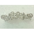 thumbnail image 2 of Gorgeous Clear Crystal Floral Hair Comb Bridal Bridesmaid Wedding Party  A194, 2 of 4