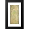thumbnail image 2 of Margaret MacDonald-Mackintosh 12x24 Black Modern Framed Museum Art Print Titled - Junrosen (1898), 2 of 5