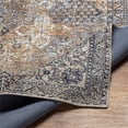 thumbnail image 6 of Surya Tahmis 31x94" Runner Traditional Fabric Rug in Gray/Black, 6 of 6