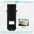 thumbnail image 4 of For 2018-20 Toyota Camry Front Left Driver Side Door Window Switch 84040-33170🟠, 4 of 6