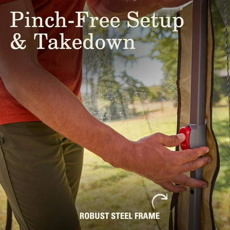 Coleman Back Home™ 15 x 13 Screen Canopy Tent over Picnic Table Coleman Back Home™ 15 x 13 Screen Canopy Tent over Picnic Table