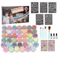 thumbnail image 1 of Nrdde 2025 Latest Model 1.4oz 30ml Temporary Glitter Tattoo Kit 6 Fluorescent Colors..., 1 of 5
