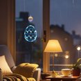 thumbnail image 4 of PATLOLLAV Easter Window String Cup Lights, Hanging Decorations, Eggs Shaped, Multicolor with Suction Cup, Battery Operated for Window Indoor Home Farmhouse Decor, 4 of 5