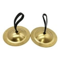 thumbnail image 3 of Kids Handheld Cymbals, Hand Cymbals, Musical Instrument, Educational Finger Cymbals, Crash Cymbal for Kids for Activity, Concerts, Events 5.5cm, 3 of 8