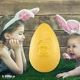 thumbnail image 5 of PMU Easter Celebrations Blow Molded Easter Eggs Decorations 16 inch Yellow - Lawn Decoration, Easter Party Accessories (1/pkg) Pkg/1, 5 of 8