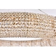 thumbnail image 6 of Elegant Lighting Paris 24 Lights Iron and Crystal Royal Cut Chandelier in Brass, 6 of 7