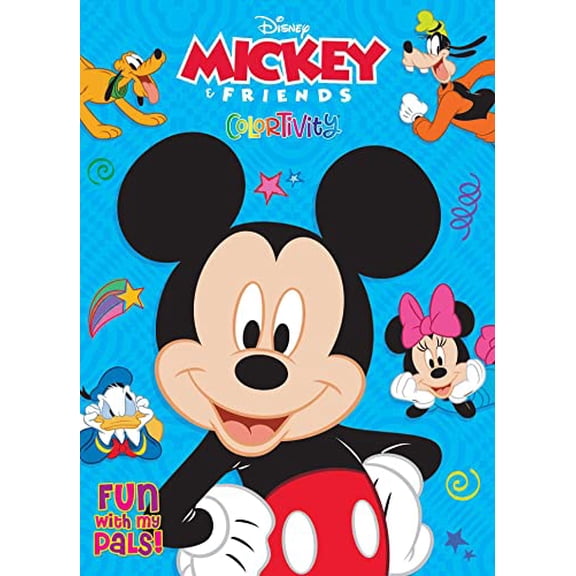 Pre-Owned Disney Mickey: Fun with My Pals: Colortivity (Paperback) 1645886689 9781645886686
