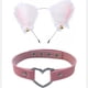 thumbnail image 2 of Diadema Con Orejas De Gato Peludas De Felpa Para Halloween Y Gargantilla De Corazón, Conjunto De Collar Con Campana, Accesorios De Cosplay Para Fiesta De Halloween Scienceny AP007137-04, 2 of 3