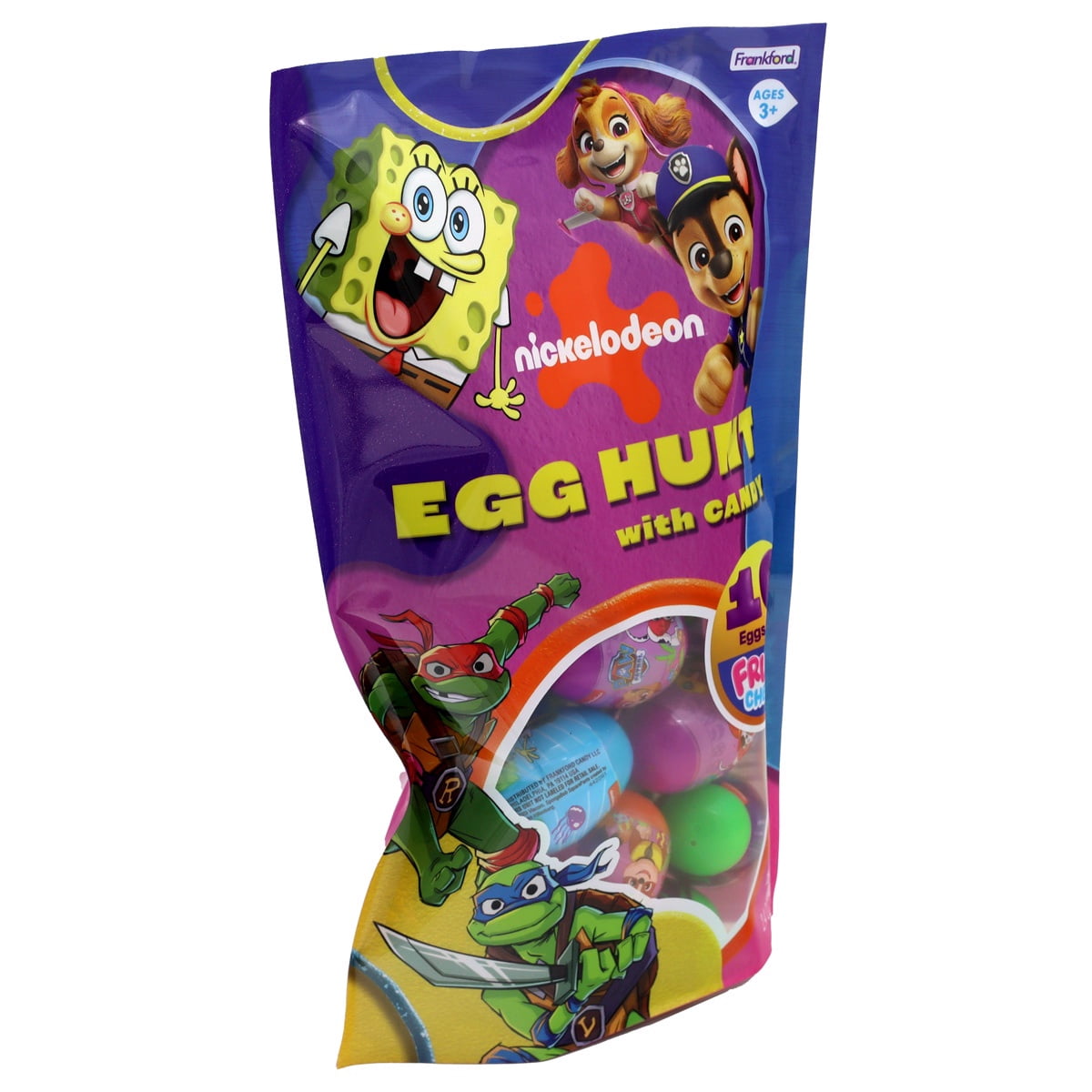 Frankford Nickelodeon Easter Egg Hunt with Fruity Chews Candy