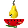 thumbnail image 3 of Juguete con cordones Cordones de madera Juguetes para enhebrar frutas Bloques de madera Juego de rompecabezas Aprendizaje temprano Habilidades motoras finas Juguete Montessori Regalo para bebés y, 3 of 8