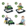 John Deere Gator 4-in-1 Green Baby Activity Center & Push Walker with Removable Steering Wheel Toy, Infant, Unisex