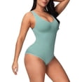 thumbnail image 2 of WZXFASHION Postpartum Waist Trainer Cincher Tummy Control Body Shaper for Women Recovery Green XL, 2 of 6