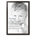 thumbnail image 2 of ArtToFrames 24x36 Inch Windsor Walnut Picture Frame, This Brown MDF Poster Frame is Great for Your Art or Photos, Comes with 060 Plexi Glass (4686), 2 of 8