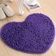 thumbnail image 3 of Alfombra Mullida Felpudo Baño Baoblaze de Microfibra Corazón 60x70cm Alfombra de baño de microfibra, 3 of 8