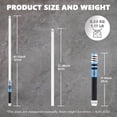 thumbnail image 5 of Lightsaber Dueling Light Saber with 12 RGB Colors 16 Sound Fonts, Motion Control, Force FX Lightsabers with Tubogas Metal Handle and Replaceable Blade, Light Sabers for Adults, Kidults(42.12Inch), 5 of 8