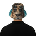 thumbnail image 5 of Bingfone Hawaiian Swimming Lion Bucket Hat for Men Women,Packable Reversible Printed Sun Hats,Fisherman Outdoor Travel Hiking Beach Caps, 5 of 7
