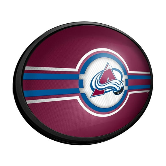 Colorado Avalanche 18'' x 14'' Team Color Slimline Illuminated Wall Sign