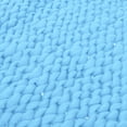 thumbnail image 5 of Rectangle Hand-woven Bulky Soft Chunky Knit Bedding Blanket Thick Yarn Knitted Sofa Throw Rug - 9 Colors, 5 of 6