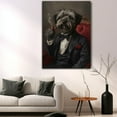thumbnail image 5 of Pyrenean Shepherd Dog Painting Poster Art Print Home Dog Canvas Wall Art Bedroom Decor Painting Canvas Wall Art Living Room Posters Gifts, 5 of 6