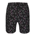 thumbnail image 3 of Zufioo Cool Skull Love for Men's Casual Beach Shorts, Sports Fitness Quick-drying Drawstring Shorts with Pockets for Home Wear-3X-Large, 3 of 6