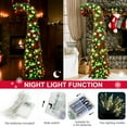 thumbnail image 7 of 5Ft Prelit Bendable Christmas Tree,Top Decorated with Red Balls,Collapsible Xmas Tree with Lights, The Best Christmas Decorations Suitable for Home, Apartments, and Offices, 7 of 7