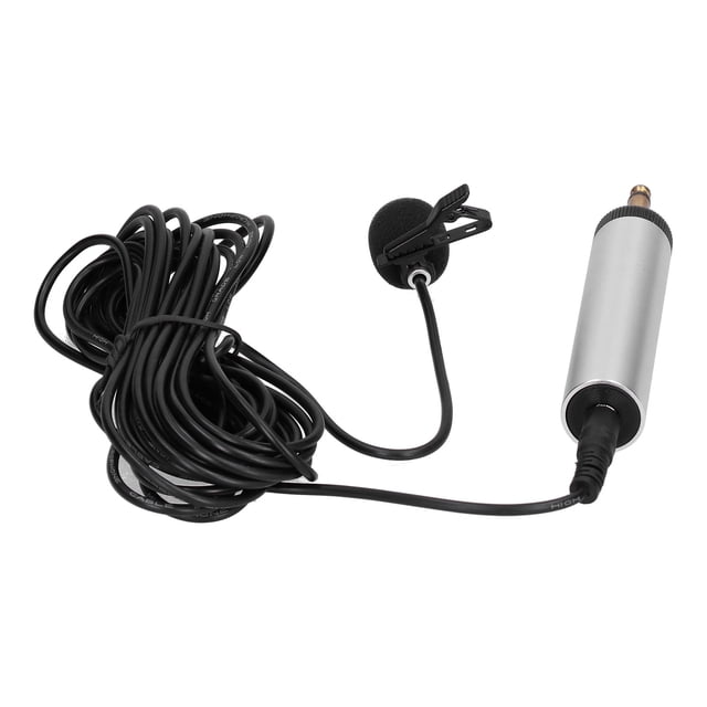 Instrument Microphone, Portable Lavalier Microphone High Sensitivity Lightweight Materials For Recording/interview/video Conference/podcast