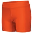 thumbnail image 4 of Holloway Sportswear L Womens PR Max Compression Shorts Orange 221338, 4 of 7