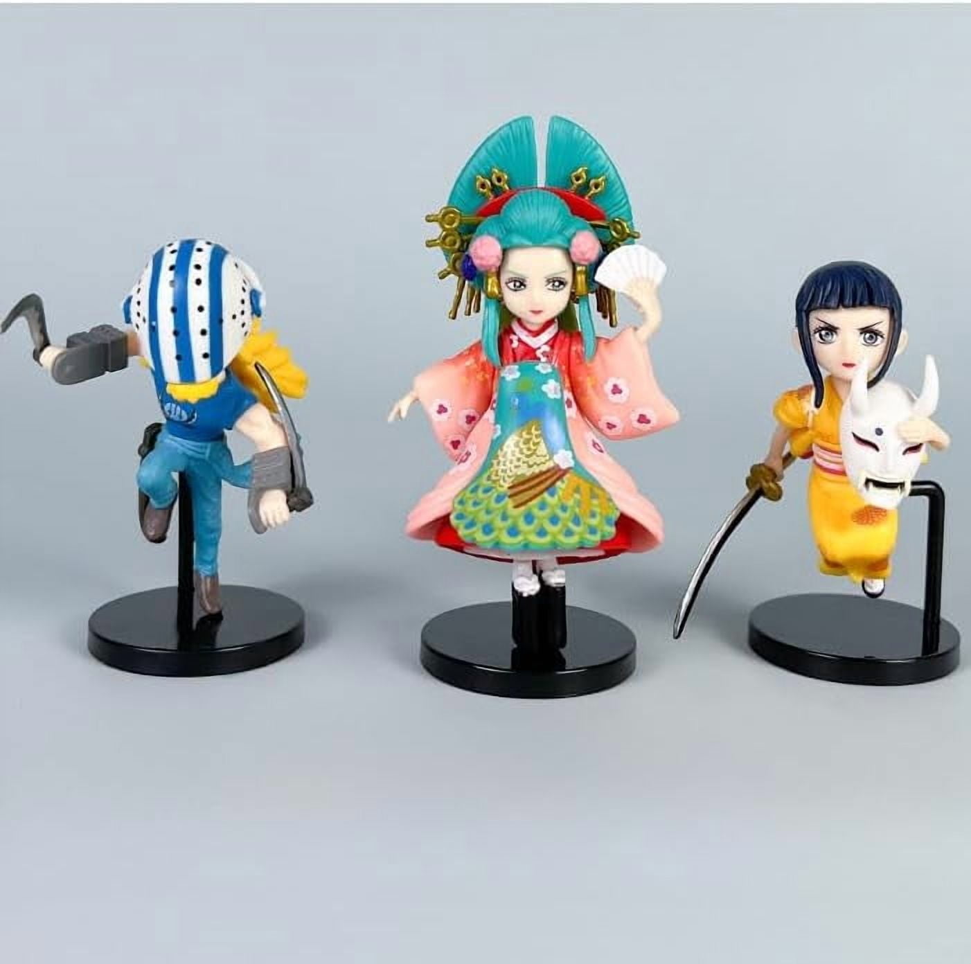 Newly Yamato Kaido Kikunojo Kozuki Hiyori Bonney Killer Figure Cute Standing Jewelry Bonney Figures Anime Figures Character Statue Collection Decoration