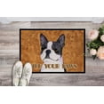 thumbnail image 2 of Carolines Treasures SS4884MAT 18 X 27 In. Boston Terrier Wipe Your Paws Indoor Or Outdoor Mat, 2 of 4