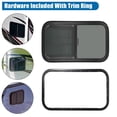 thumbnail image 3 of Ventana horizontal OUTPRIZE para autocaravana, 21 x 14 cm, tintada con mosquitera, 3 of 7