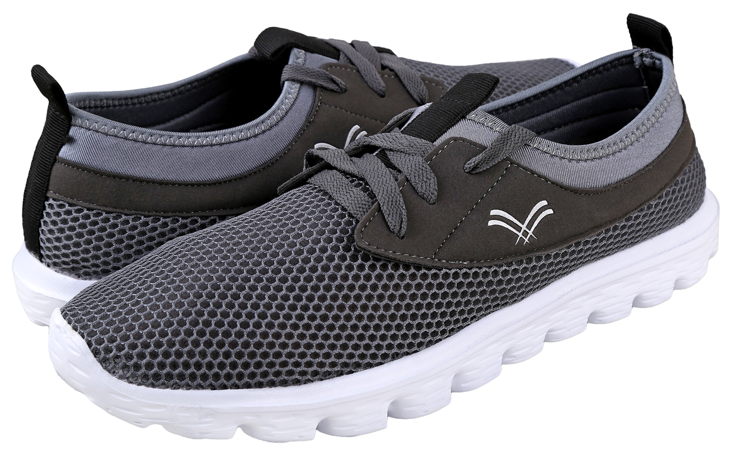 Urban Fox Men's Breeze Lightweight Shoes | Lightweight Shoes for Men | Casual Shoes | Walking Shoes for Men | Grey/White 11 M US - image 5 of 7