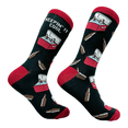 thumbnail image 4 of Men's Keepin It Cool Socks Funny Cold Beer Drinking Lovers Footwear, 4 of 9