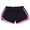 Black Pink, variant on Women's Sexy Drawstring Waist Elastic Yoga Workout Sports Beach Shorts Summer