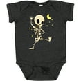 thumbnail image 3 of Inktastic Cute Dancing Skeleton Boys or Girls Baby Bodysuit, 3 of 5
